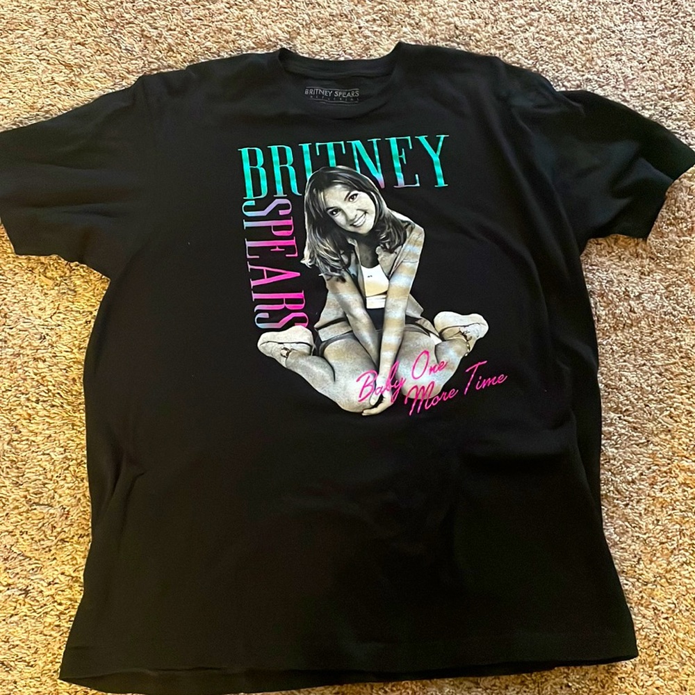 Extra large Britney Spears baby one more time collection T-shirt